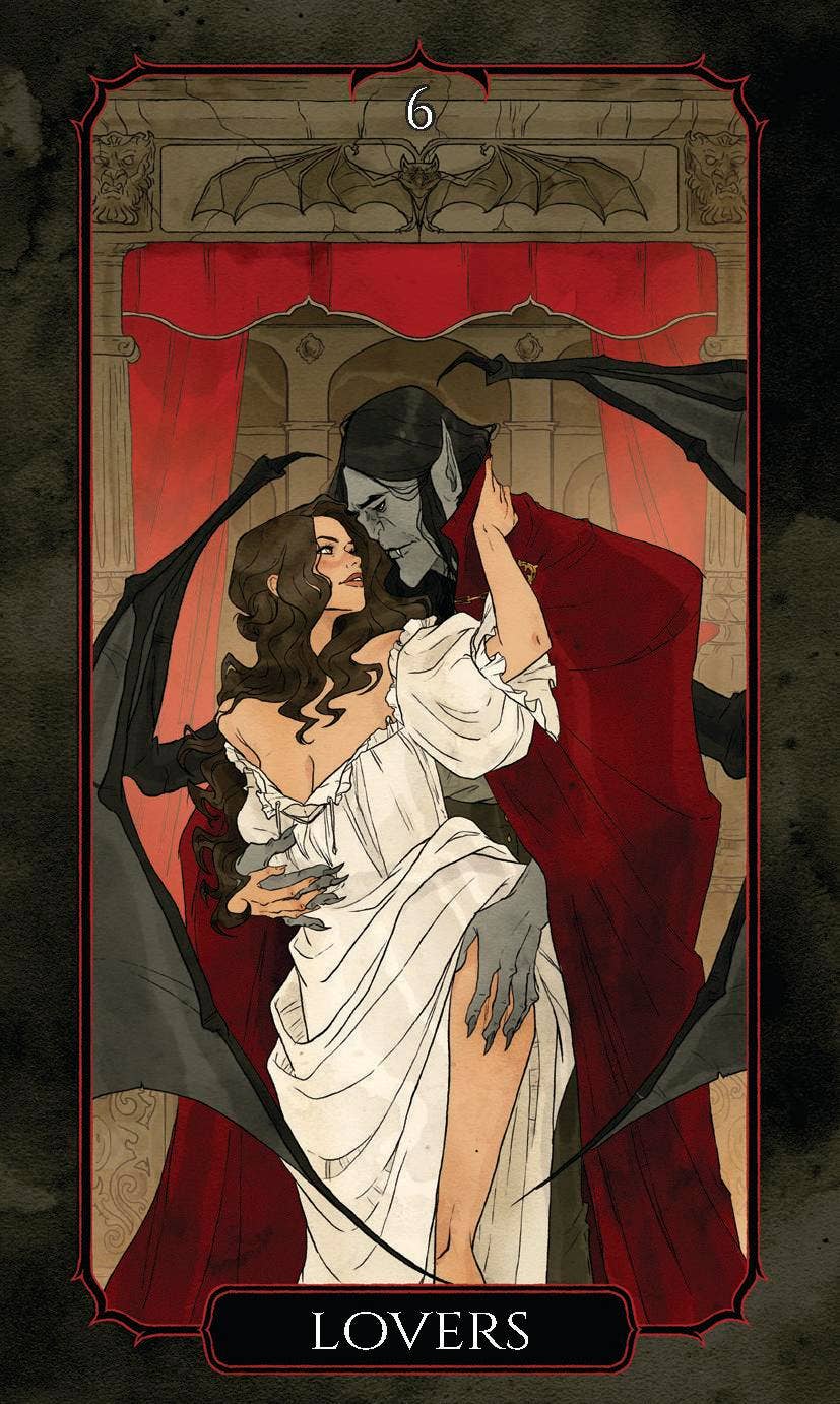 Vampire's Tale Tarot Deck (Halloween Tarot Deck)