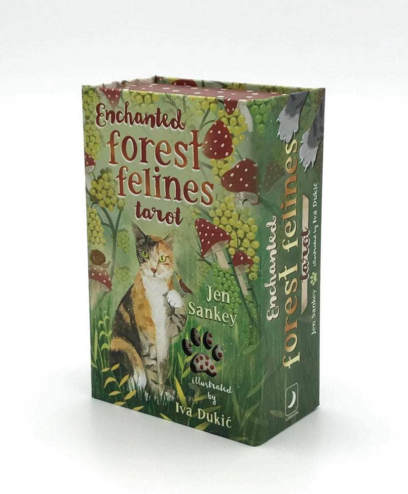 Enchanted Forest Felines Tarot: A RWS-Style Cat Tarot Kit