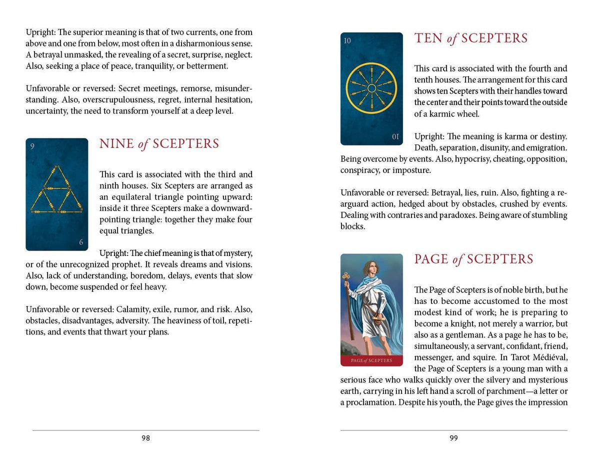Tarot Médiéval: The Mysteries of the Initiate's Path