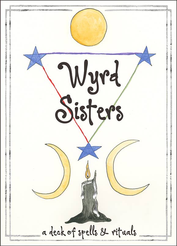 Wyrd Sisters: A Deck of Spells & Rituals 60 Cards & 80pg Bk