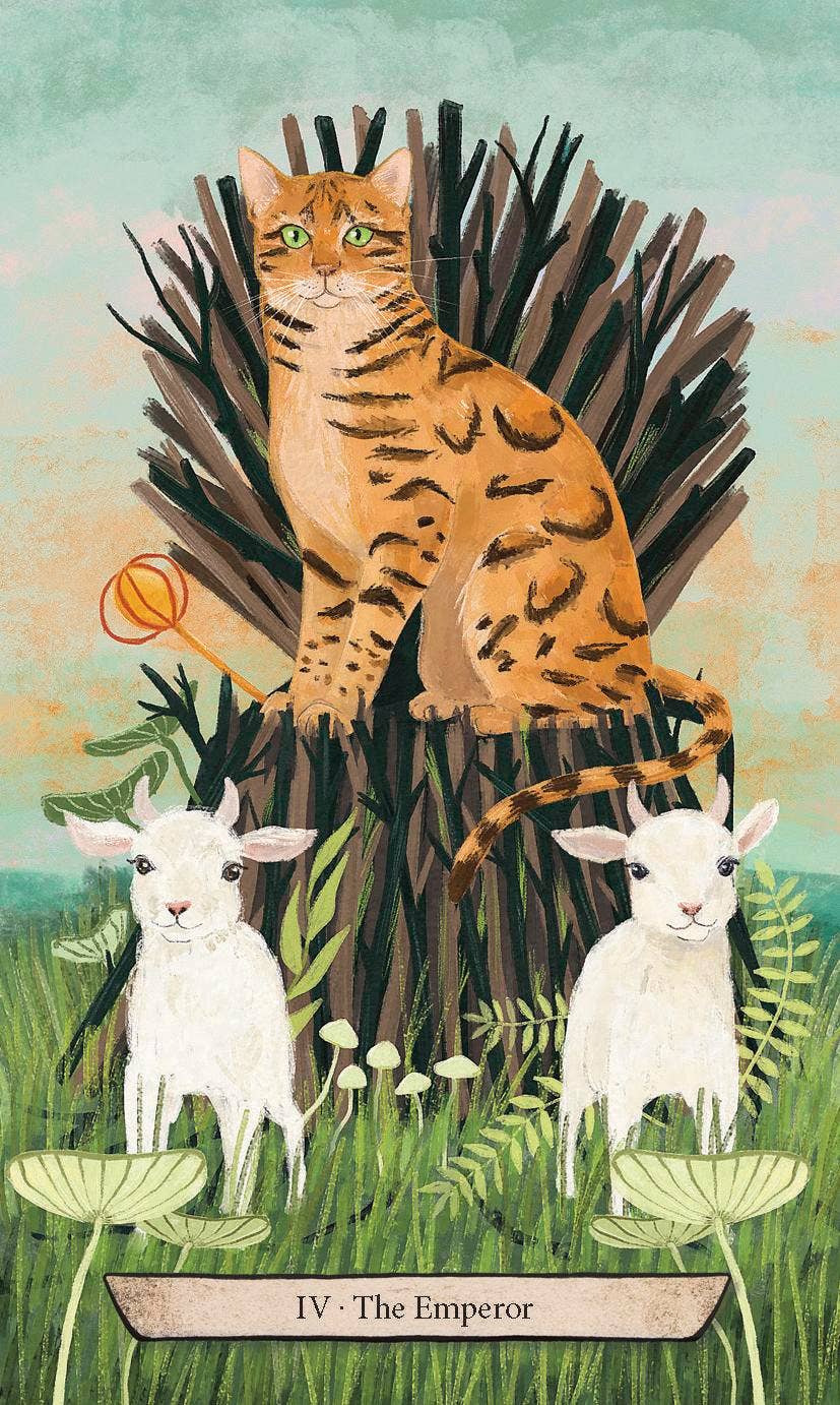 Enchanted Forest Felines Tarot: A RWS-Style Cat Tarot Kit