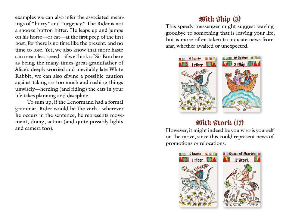 Marginal Lenormand: An Irreverent Oracle