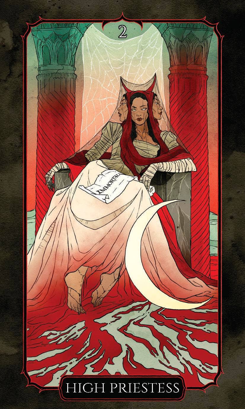 Vampire's Tale Tarot Deck (Halloween Tarot Deck)
