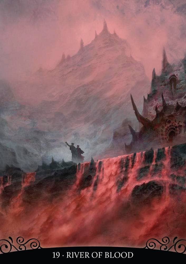 Dante's Inferno Oracle Cards