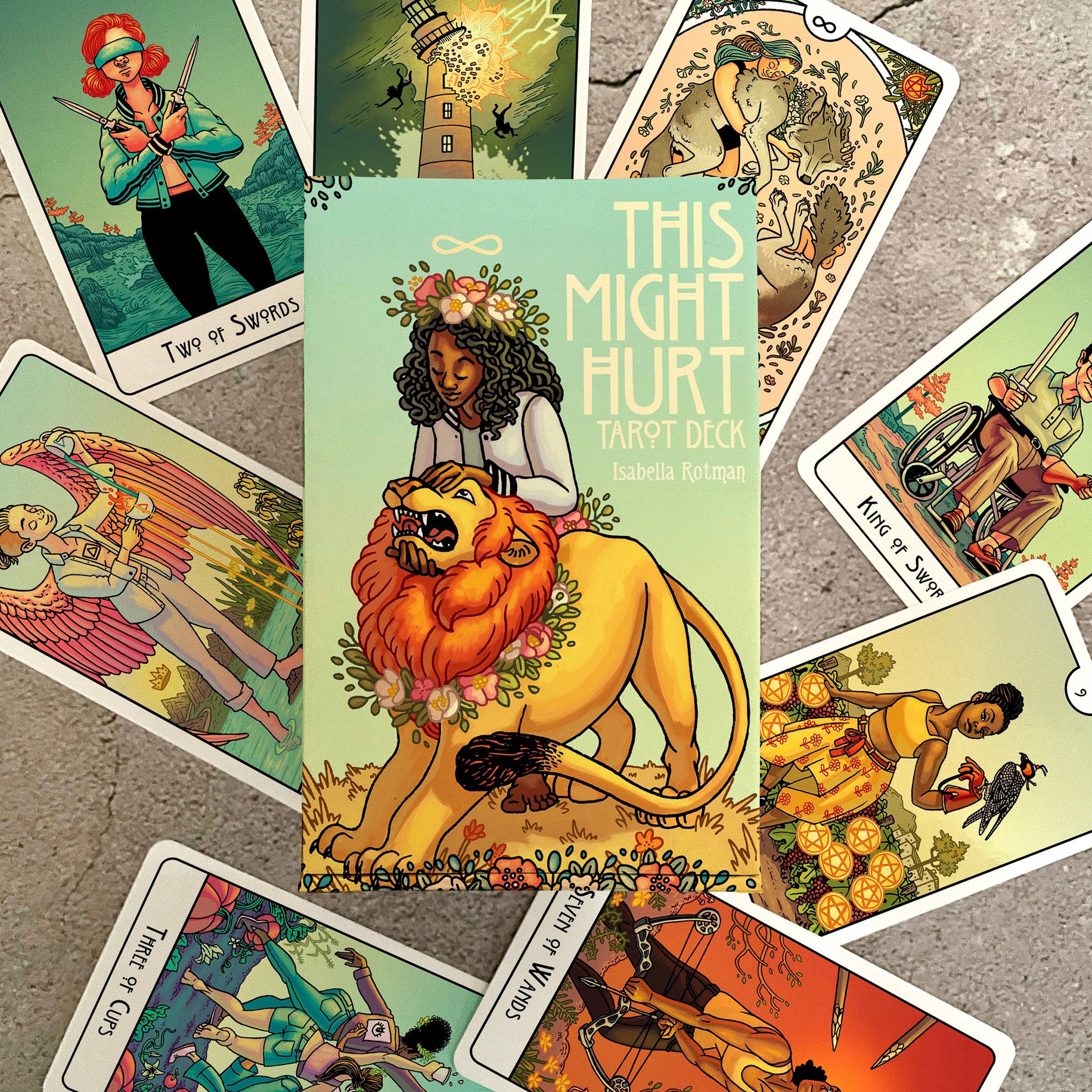 This Might Hurt Tarot Deck