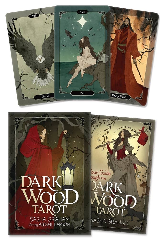 Dark Wood Tarot Deck: English