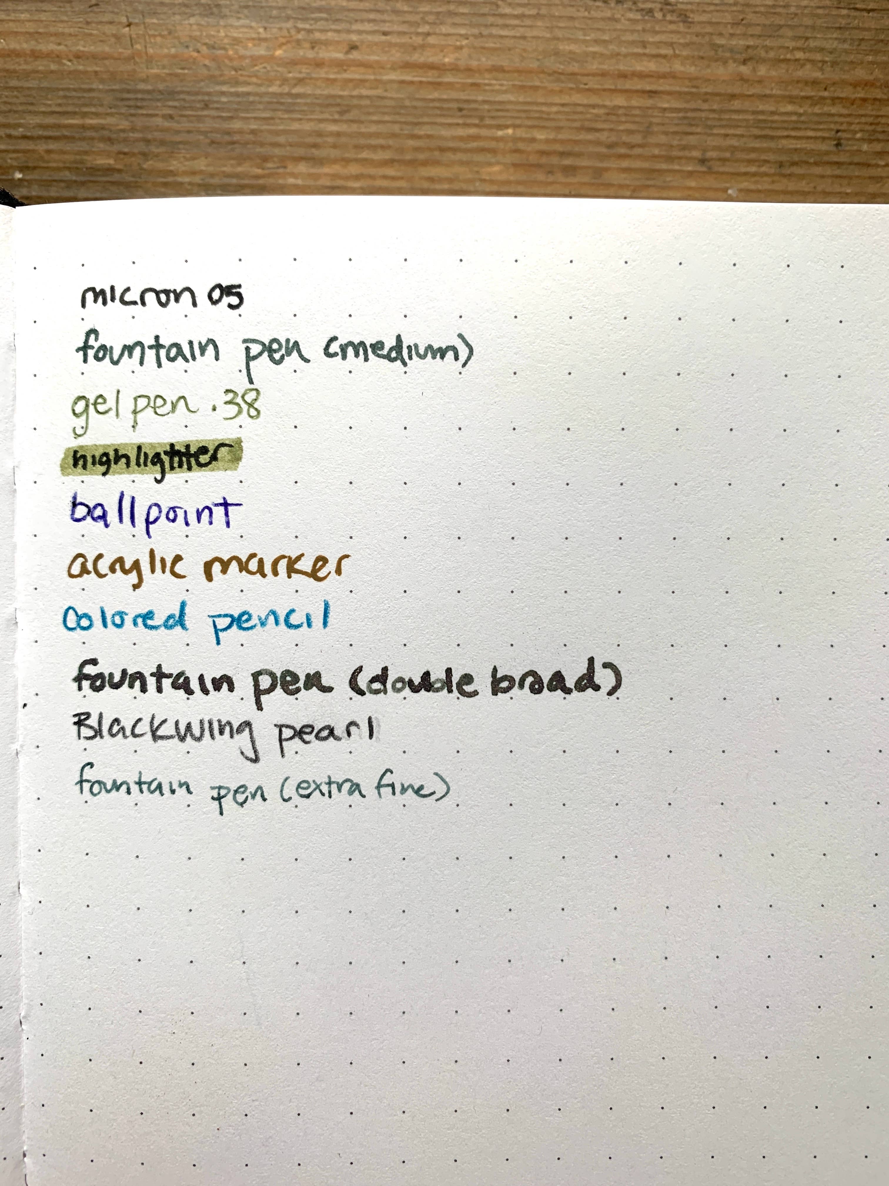The Wanderer - B6 vegan dot grid notebook, 100gsm ivory pape: Gold