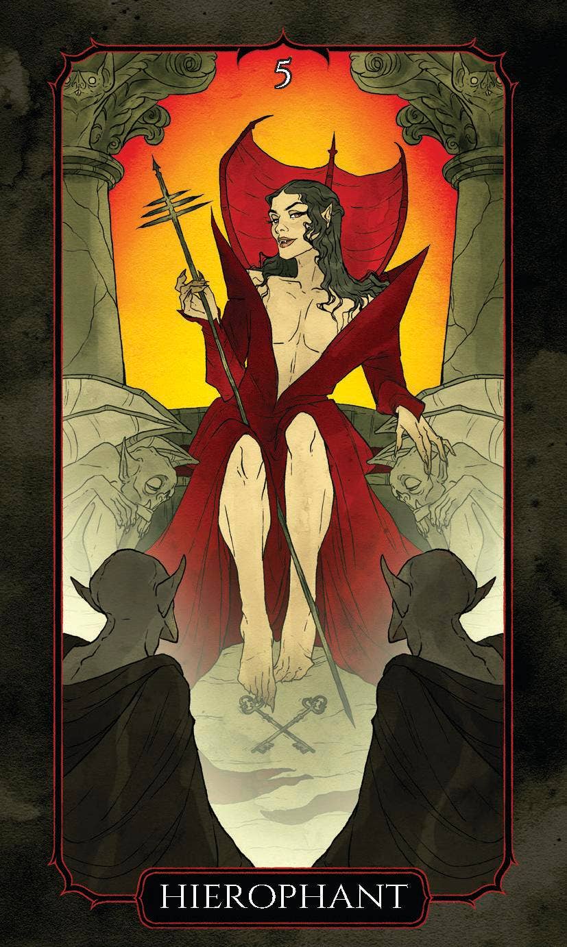 Vampire's Tale Tarot Deck (Halloween Tarot Deck)