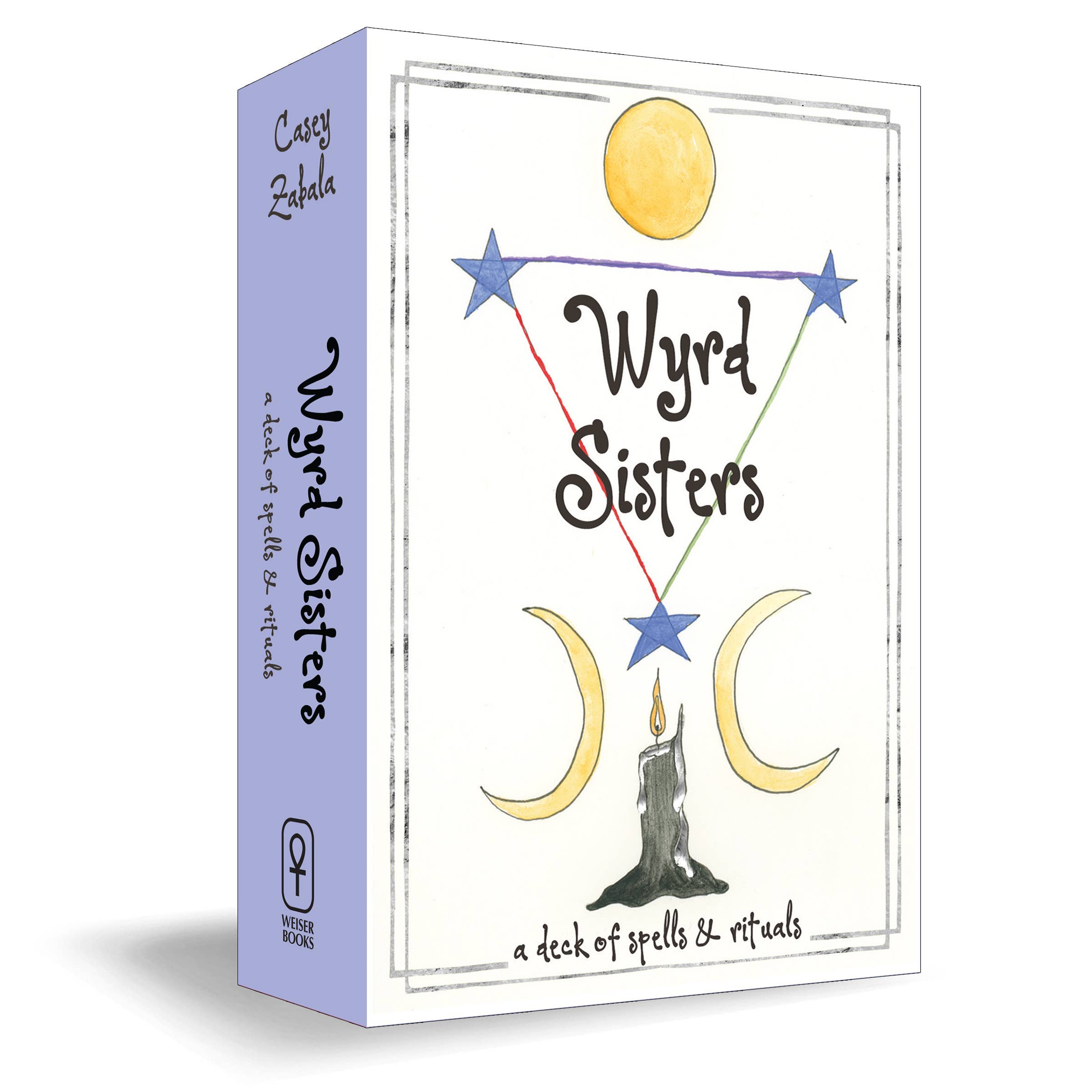 Wyrd Sisters: A Deck of Spells & Rituals 60 Cards & 80pg Bk