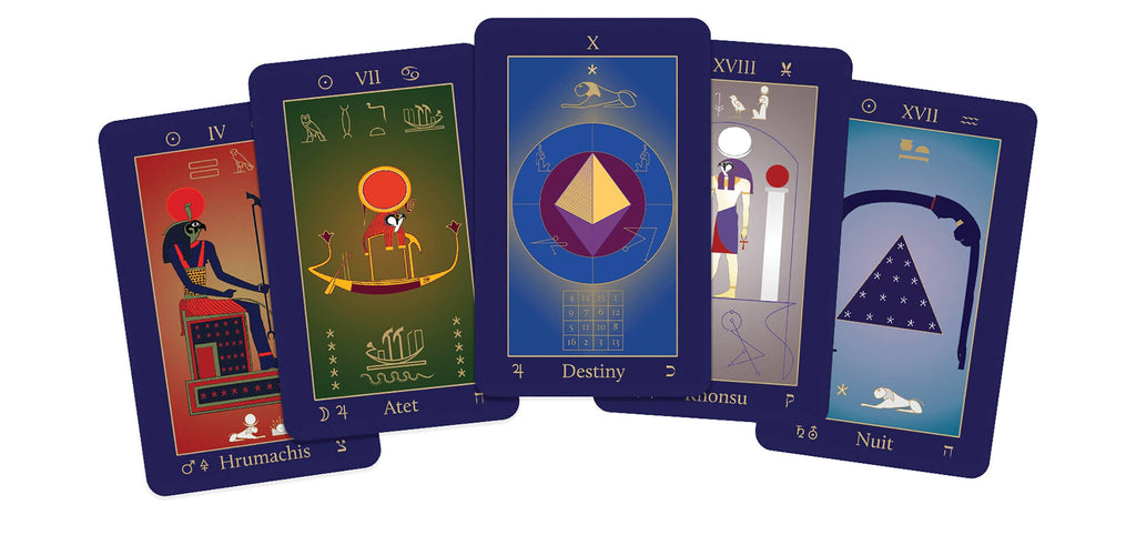 Egyptian Tarot: 78 Full-Color Cards and 154-Pg Book