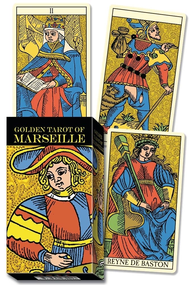 Golden Tarot Of Marseille