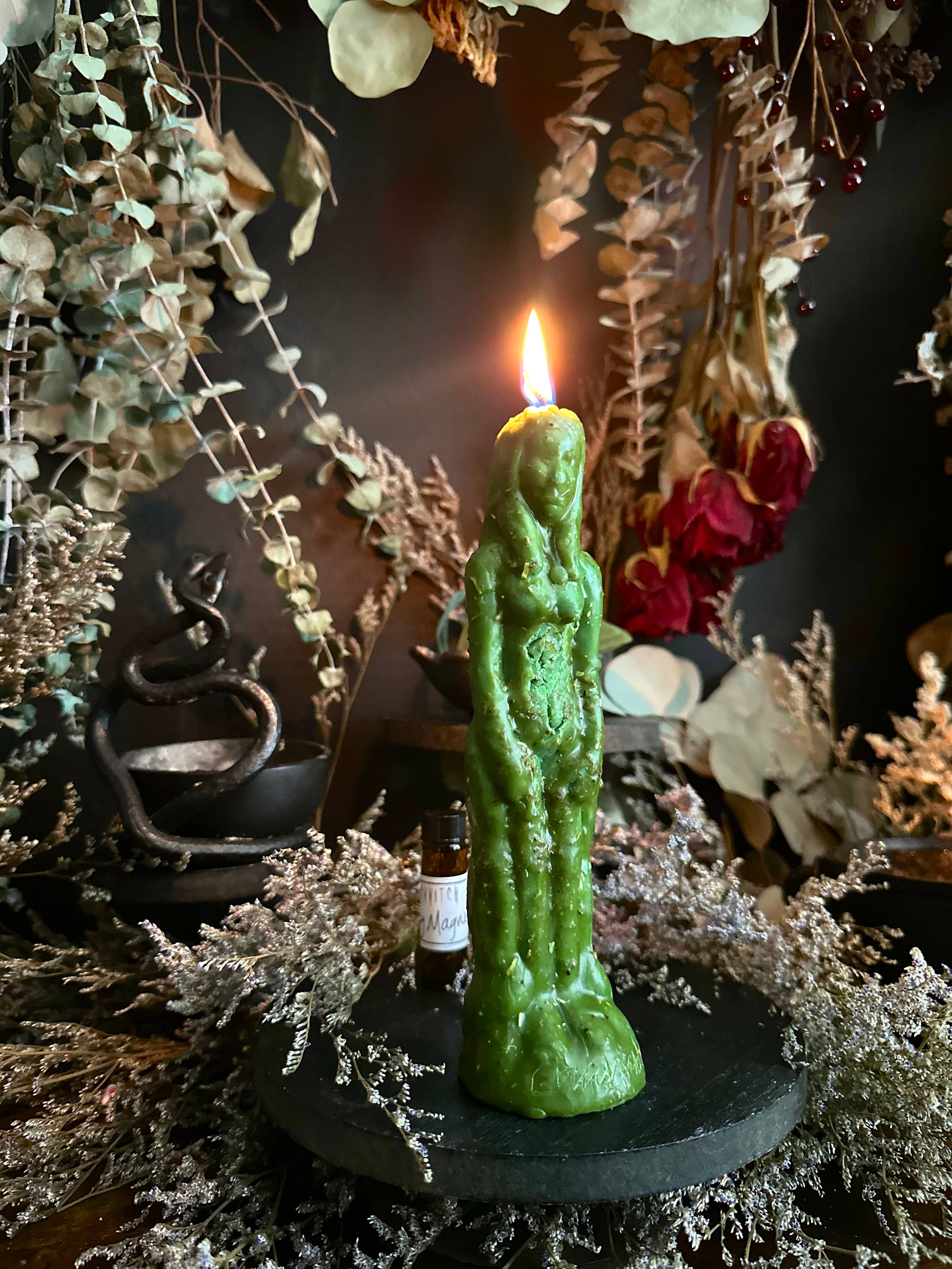 Dressed Human Figure Candles | Intention Candles : Non-Binary / Spiritual Cleansing