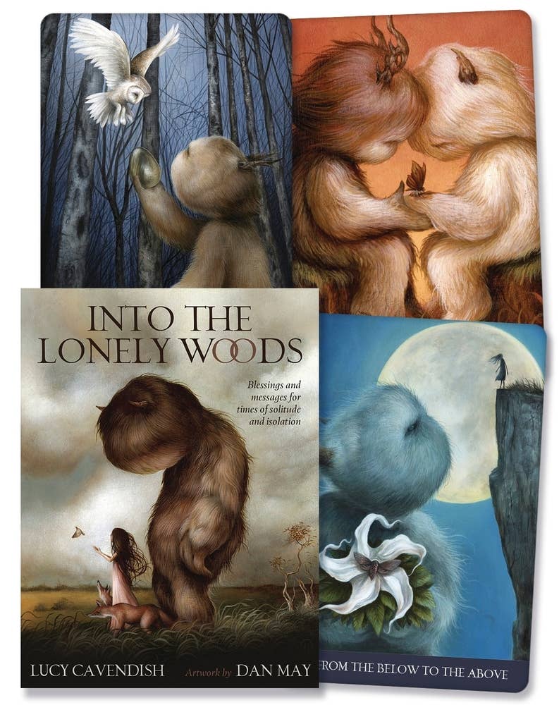 Into the Lonely Woods  Oracle Cards