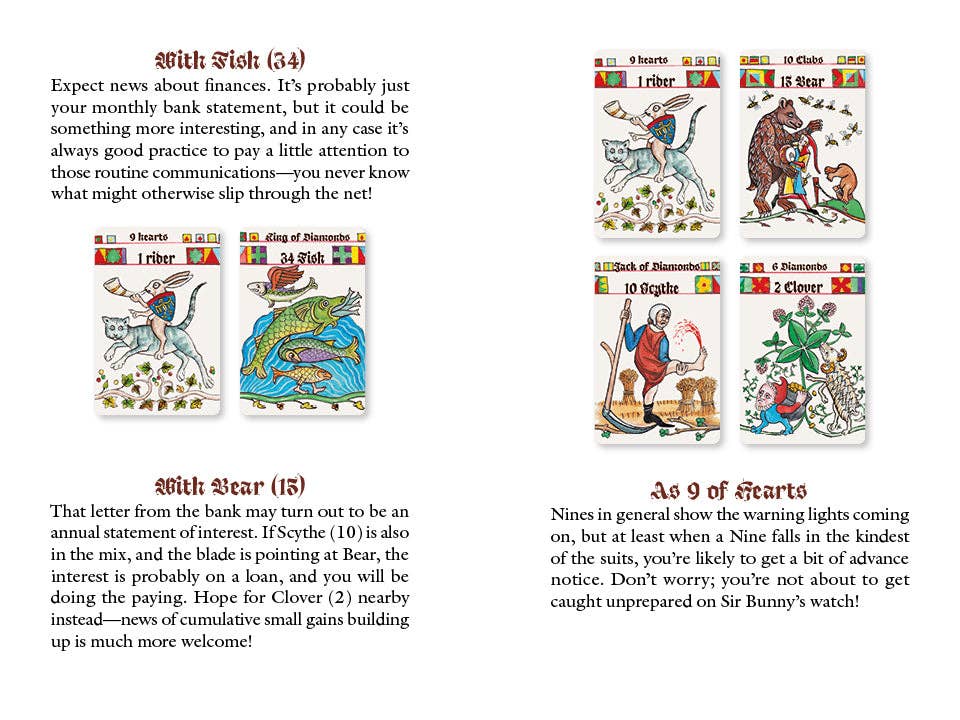 Marginal Lenormand: An Irreverent Oracle