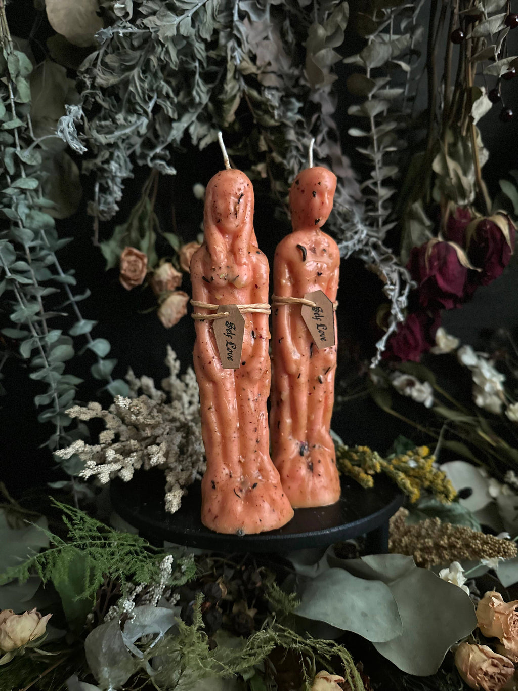 Dressed Human Figure Candles | Intention Candles : Non-Binary / Spiritual Cleansing