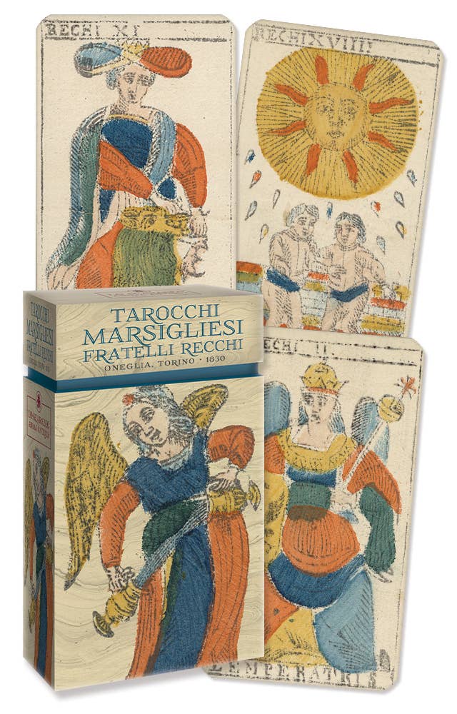 Tarocchi Marsigliesi Fratelli Recchi: Oneglia, Torino 1830