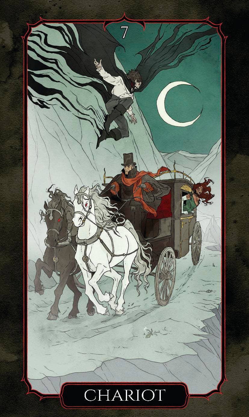 Vampire's Tale Tarot Deck (Halloween Tarot Deck)