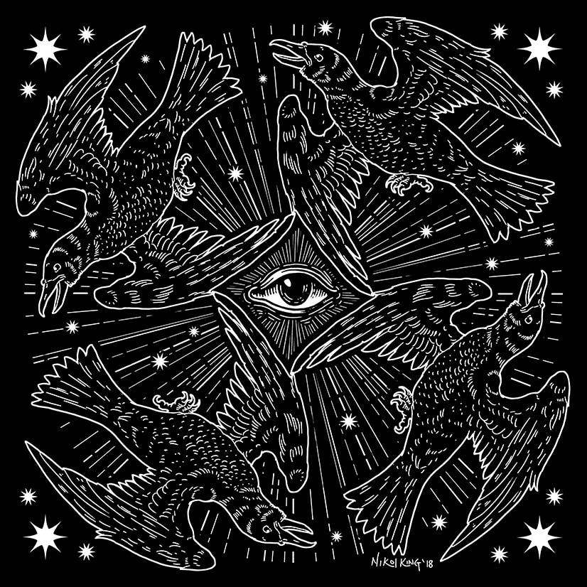 Providence Bandana: White