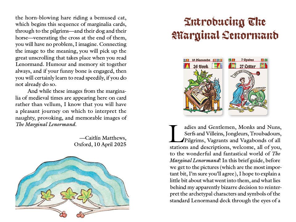 Marginal Lenormand: An Irreverent Oracle