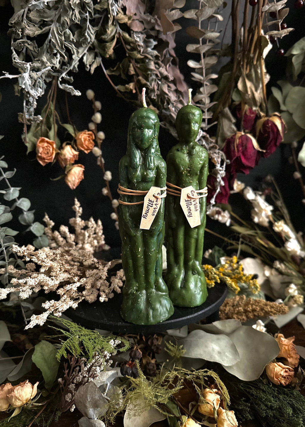 Dressed Human Figure Candles | Intention Candles : Non-Binary / Spiritual Cleansing