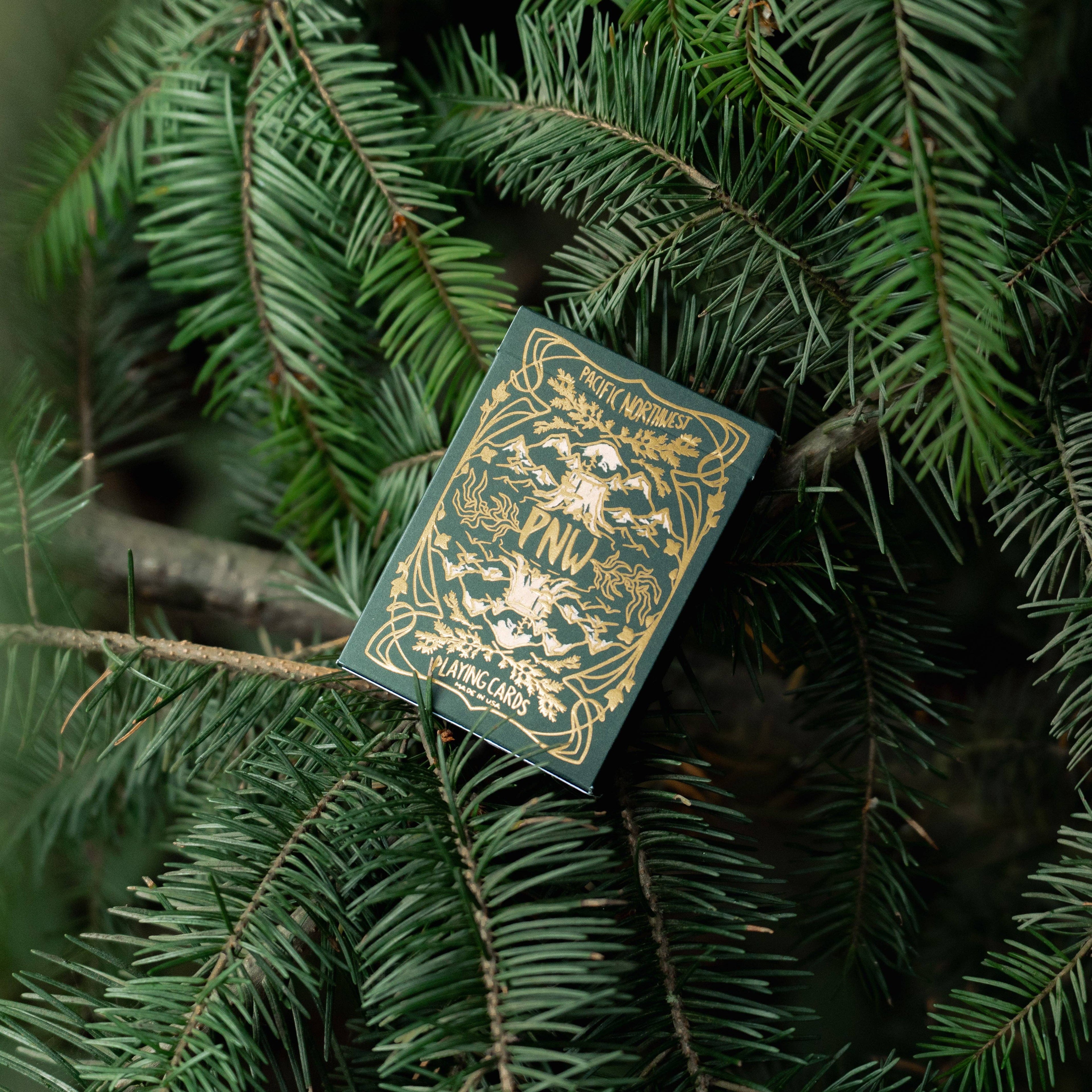 PNW Evergreen Playing Cards