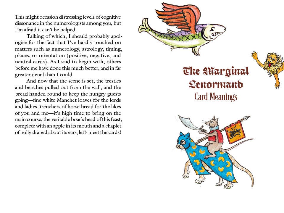 Marginal Lenormand: An Irreverent Oracle
