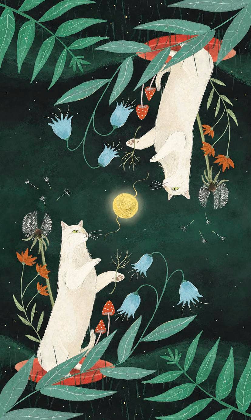 Enchanted Forest Felines Tarot: A RWS-Style Cat Tarot Kit